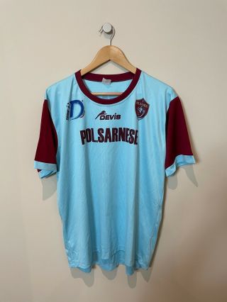 Fc Sarnese (large) Football Home Shirt Italy Serie A Vintage Retro Soccer