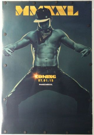 Magic Mike Xxl 2015 Double Sided Movie Poster 27 " X 40 "