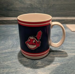 Vintage Cleveland Ind.  Coffee Mug Official Major League Baseball Chief Wahoo
