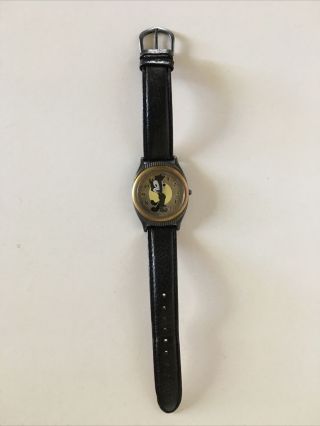 Felix The Cat Fossil Limited Edition Watch W/ Leather Band