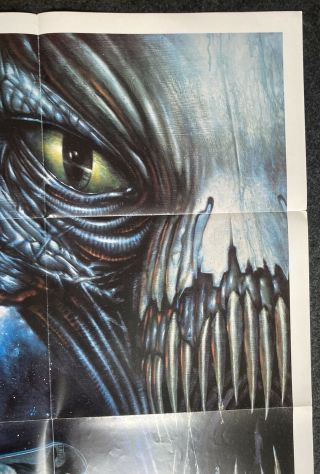 1986 Alien Horror - Star Crystal - World - Movie Poster 27 X 41 3