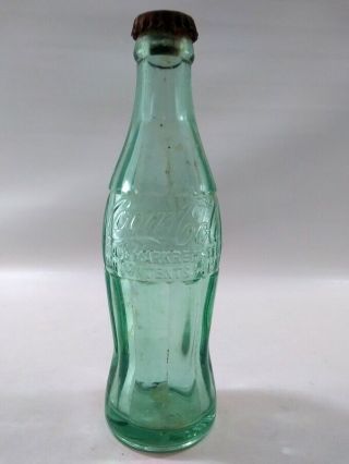 Vintage Coca Cola Coke Bottle Sonora California 1green Tuolumne County With Cap