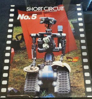 Short Circuit No 5 1986 Ore Ida Movie Promo Poster Rare 17x14