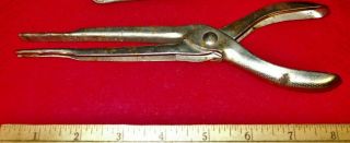 Vintage Fishermans Pliers Old Style Well Hook Remover