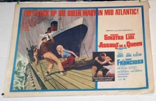 Assault On A Queen 1966,  Frank Sinatra,  Virna Lisi - Screenplay By Rod Serling
