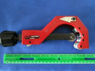 Vintage Craftsman 51253 Pipe Cutter With 5/8 " To 2 - 5/8 " Made In Usa