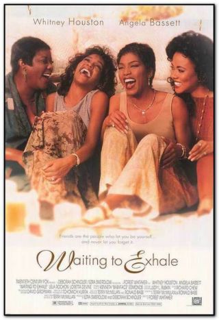 Waiting To Exhale - 1995 - 27x40 Movie Poster - Whitney Houston