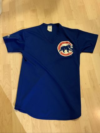 Vintage Chicago Cubs Number 9majestic Baseball Jersey,  Size Medium