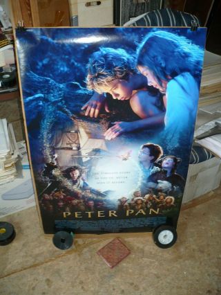 Peter Pan,  Orig Rolled Ds 1 - Sht / Disney Movie Poster [jason Isaacs] = 2003