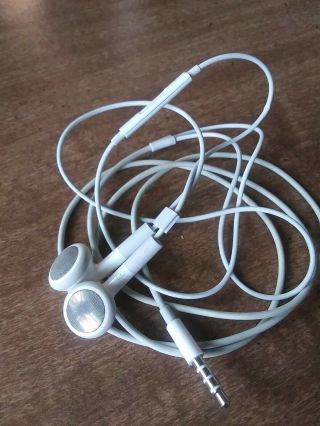 Vintage Oem Apple Ipod Earphones Earbuds Headphones