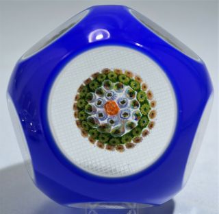 Multi - Layer Sandwich Glass Possibly Baccarat Millefiori Paperweight 20th Century
