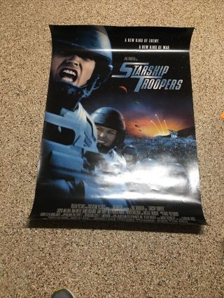 Starship Troopers Movie Theater Poster