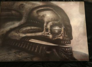 Hr Giger Poster From A.  Jodorowsky 