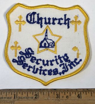 Vintage Church Security Services Inc Patch Guard Officer