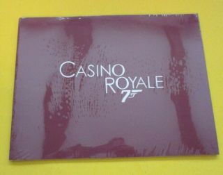 Casino Royale James Bond 007 Press Kit Booklet And Cd - Rom