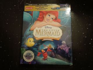Target Disney The Little Mermaid 4k Ultra Hd Blu - Ray Digital Storybook