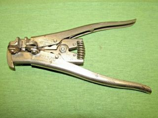 Vintage Ideal E - Z Wire Strippers - Made In Usa - Work Properly