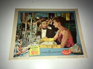 Moulin Rouge Movie Lobby Card Poster 1953 Jose Ferrer As Artist Toulouse Lautrec