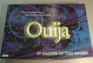 Vintage 1998 Ouija Board - Glow In The Dark - By Parker Brothers Complete Game