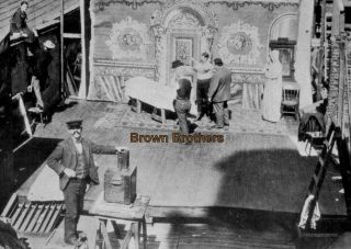 1900s Early Movie Lubin Studio Phila Production Image Film Photo Negative - Bb