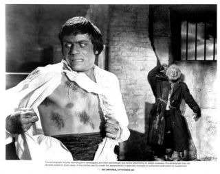 Curse Of The Werewolf Oliver Reed Ripped Shirt Photo Hammer Horror