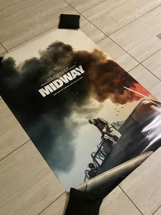 MIDWAY MOVIE POSTER 2 Sided Advance 27x40 ED SKREIN MANDY MOORE 3