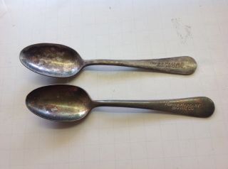 2 Vintage Horn & Hardart Baking Co.  Spoons
