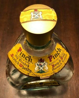 Vintage Haig & Haig Pinch 12 Year Whisky Empty Bottle 25 Fl Oz Scotland - L@@k