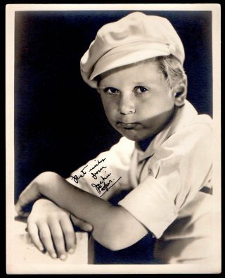 Jackie Cooper Child Actor Vintage Orig Photo 8x10 Dbw