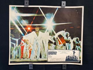 1973 Jesus Christ Superstar Ted Neeley Originl Mexican Lobby Card Poster 14 " X11 "
