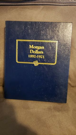 Whitman Album Morgan Dollars 1892 - 1921 Book 9129 Vintage 1979 - No Coins