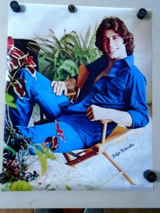 John Travolta / Vintage Poster - " 1978 " In Exc.  Cond.  22 X 28 "