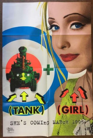 Lori Petty Ice - T,  Naomi Watts M,  Mcdowell Don Harvey Tank Girl Movie Poster 2693