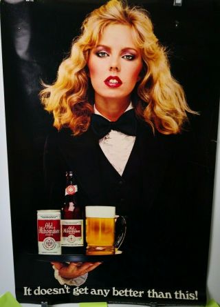 1981 Old Milwaukee Beer Posters 30 X 20 " It Doesn 
