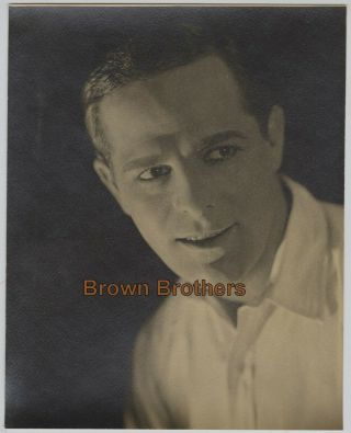 1920s Matinee Idol Actor Antonio Moreno The Latin Lover Dbw Photo By Richee