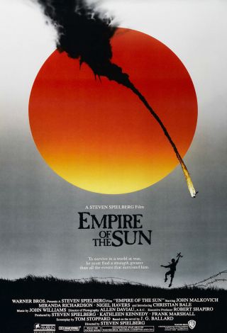 Empire Of The Sun (1987) Advance Movie Poster - Rolled - John Alvin Art