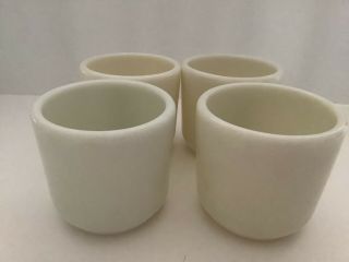 4 Vintage Corning Made In Usa Custard Cups/baking Cups/fruit Bowls?
