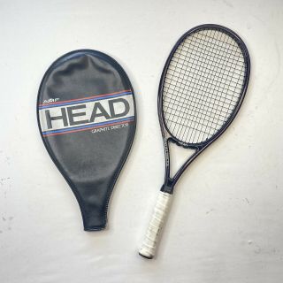 Vintage Head Amf Graphite Director Tennis Racquet With Case Racket