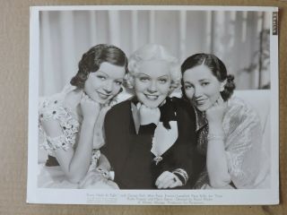 Alice Faye Frances Langford Patsy Kelly Portrait Photo 1935 Every Night At Eight