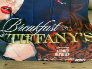 AUDREY HEPBURN BREAKFAST AT TIFFANY’S FLEECE BLANKET 4 x 5 FT RARE 2