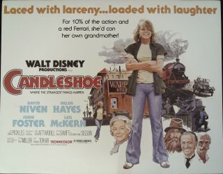 Candleshoe Lobby Card Complete Set 1977 Jodie Foster,  David Niven,  Helen Hayes