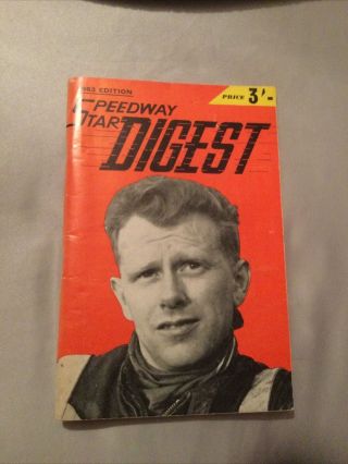 1963 Speedway Star Digest - 80 Pages Full Of Information - Booklet Vintage