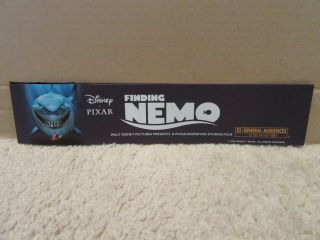 Finding Nemo [2003] [double - Sided] Small [original] Movie Theater Poster [mylar]