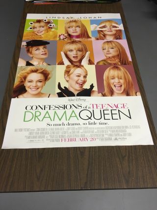 Confessions Of A Teenage Drama Queen - 27x40 Ds Movie Poster