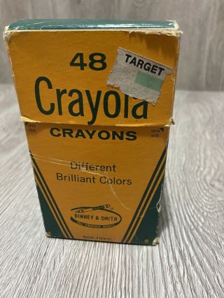 Vintage Crayola Crayons 48 Pack Binney & Smith