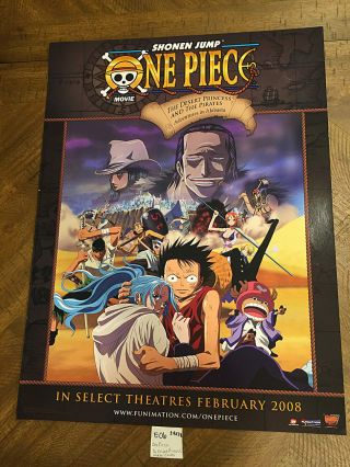 Shonen Jump One Piece Movie The Desert Princess & Pirates 18×24 Anime Poster E6