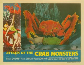 Attack Of The Crab Monsters / 50s Sci - Fi Classic / Lc 9