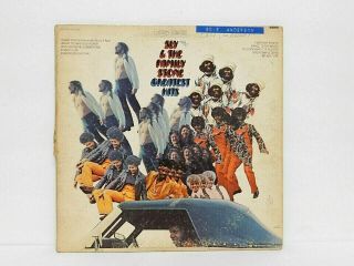 Vintage Epic Lp " Sly And The Family Stone " Greatest Hits Ke 30325 Gatefold Vg,