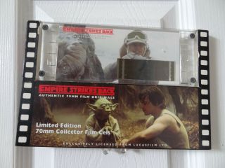 Star Wars 70mm Film Cel Luke Skywalker Edition From The Star Wars