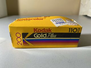 Vintage Kodak Kodacolor 110 Film Gold 200 Speed 24 Exposures Expired 1994